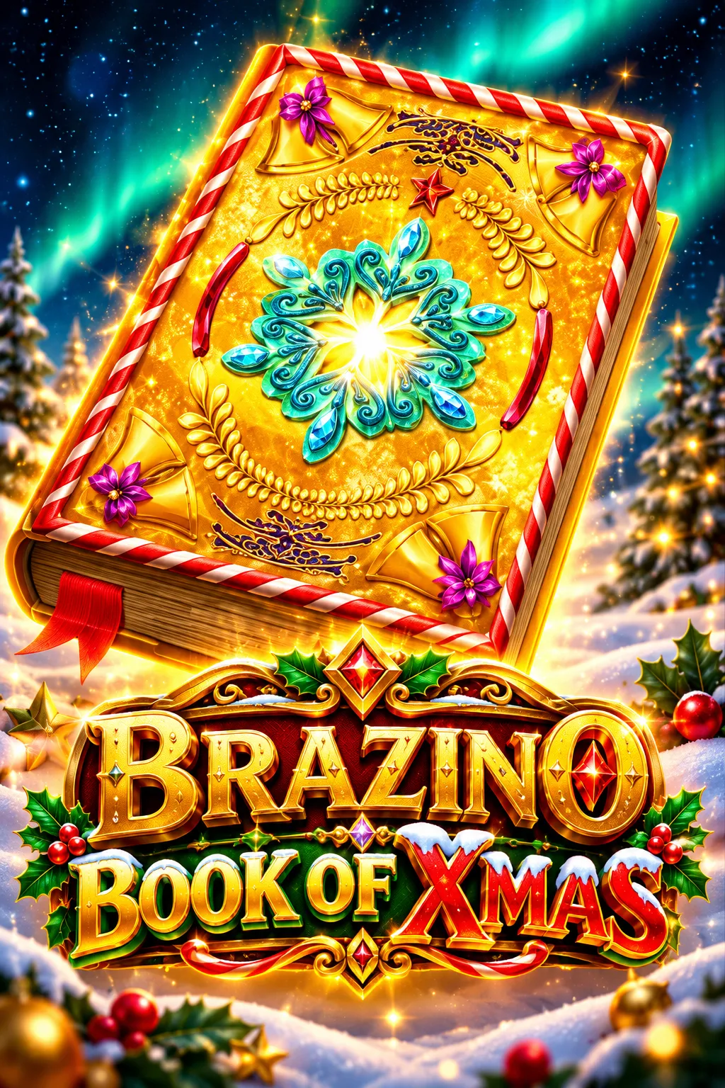 Brazino Book of Xmas SPINOMENAL